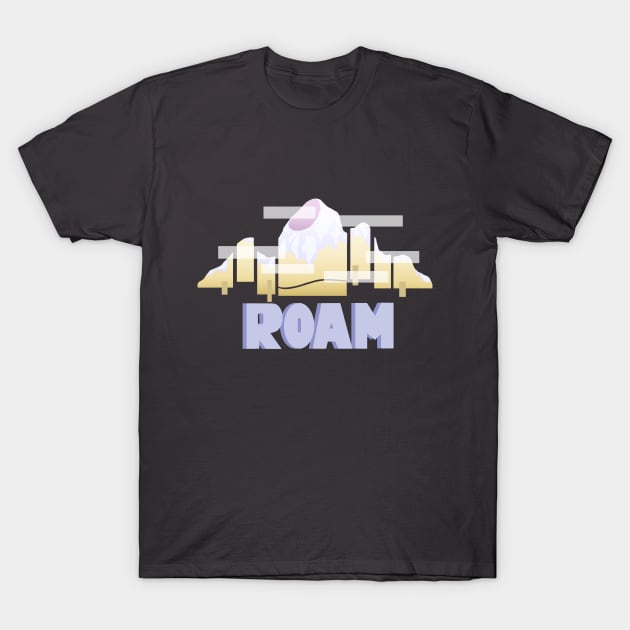 Roam T-Shirt by LadybugDraws